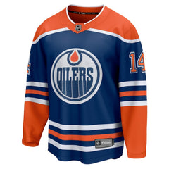 NHL Mattias Ekholm Edmonton Oilers Fanatics Home Breakaway Jersey