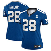 Jonathan Taylor Women's Alternate Legend Player Performance Top - Indianapolis Colts Tops