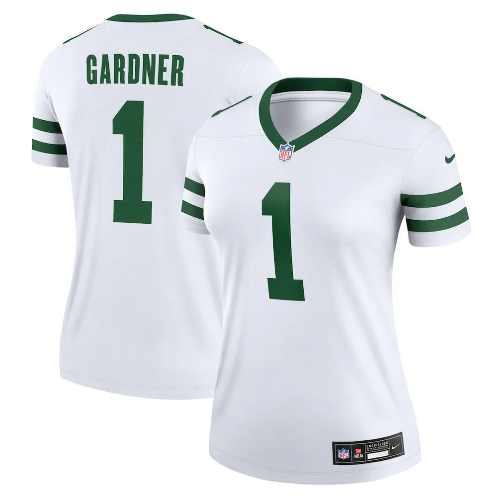Ahmad Sauce Gardner Women's Legend Player Performance Top - New York Jets Tops