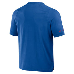 NFL x Darius Rucker Collection Washed Raglan Henley T-Shirt - Buffalo Bills T-shirts