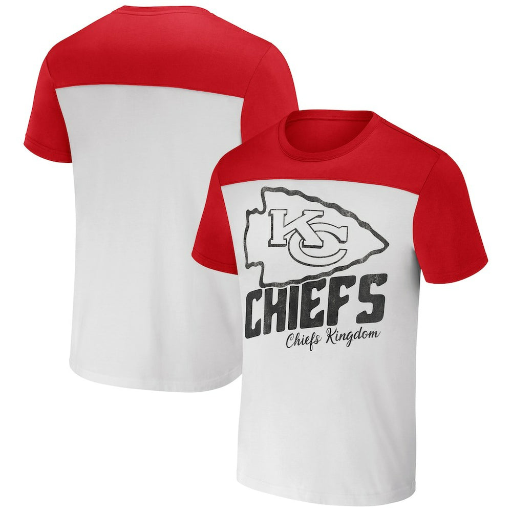 NFL x Darius Rucker Collection Colorblocked T-Shirt - Kansas City Chiefs T-shirts