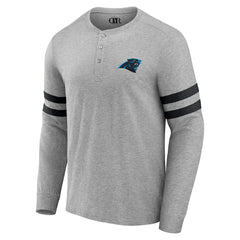 NFL x Darius Rucker Collection Henley Long Sleeve T-Shirt - Carolina Panthers T-shirts