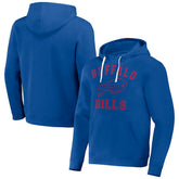 NFL x Darius Rucker Collection Coaches Pullover Hoodie - Buffalo Bills Hoodies