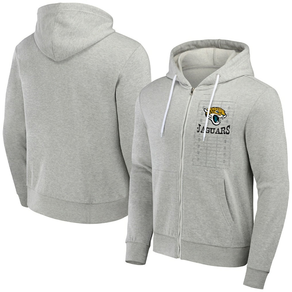 NFL x Darius Rucker Collection Domestic Full-Zip Hoodie - Jacksonville Jaguars Hoodies
