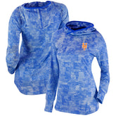Royal New York Mets Columbia Women's Omni-Wick Sunday Ball Pullover Hoodie