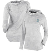 White Seattle Mariners Columbia Women's Omni-Wick Sunday Ball Pullover Hoodie
