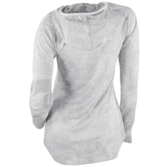 White Seattle Mariners Columbia Women's Omni-Wick Sunday Ball Pullover Hoodie