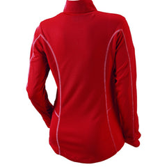 Red Chicago Cubs Columbia Women's Omni-Wick Shotgun Quarter-Zip Pullover Top