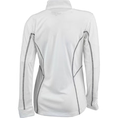 White San Francisco Giants Columbia Women's Omni-Wick Shotgun Quarter-Zip Pullover Top