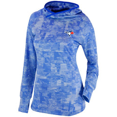 Royal Toronto Blue Jays Columbia Women's Omni-Wick Sunday Ball Pullover Hoodie