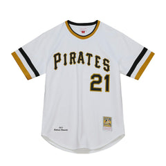 White Roberto Clemente Pittsburgh Pirates Mitchell & Ness Cooperstown Collection Authentic Jersey