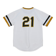 White Roberto Clemente Pittsburgh Pirates Mitchell & Ness Cooperstown Collection Authentic Jersey
