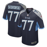 Peter Skoronski Game Jersey - Tennessee Titans Jerseys