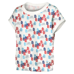 White St. Louis Cardinals Lusso Women's Madge Dolman Tri-Blend T-Shirt