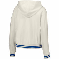 White St. Louis Cardinals Lusso Women's Magnolia Tri-Blend Quarter-Zip Hoodie