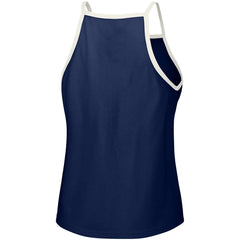 Navy Houston Astros Lusso Women's Nadine Halter Tank Top