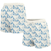 White Los Angeles Dodgers Lusso Women's Marge Shorts