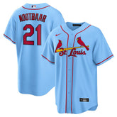 Light Blue Lars Nootbaar St. Louis Cardinals Nike Alternate Replica Jersey