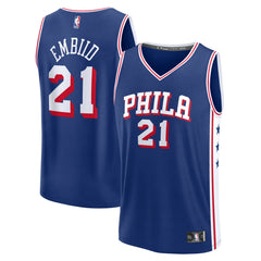 Fanatics Joel Embiid Philadelphia 76ers Fast Break Replica Jersey