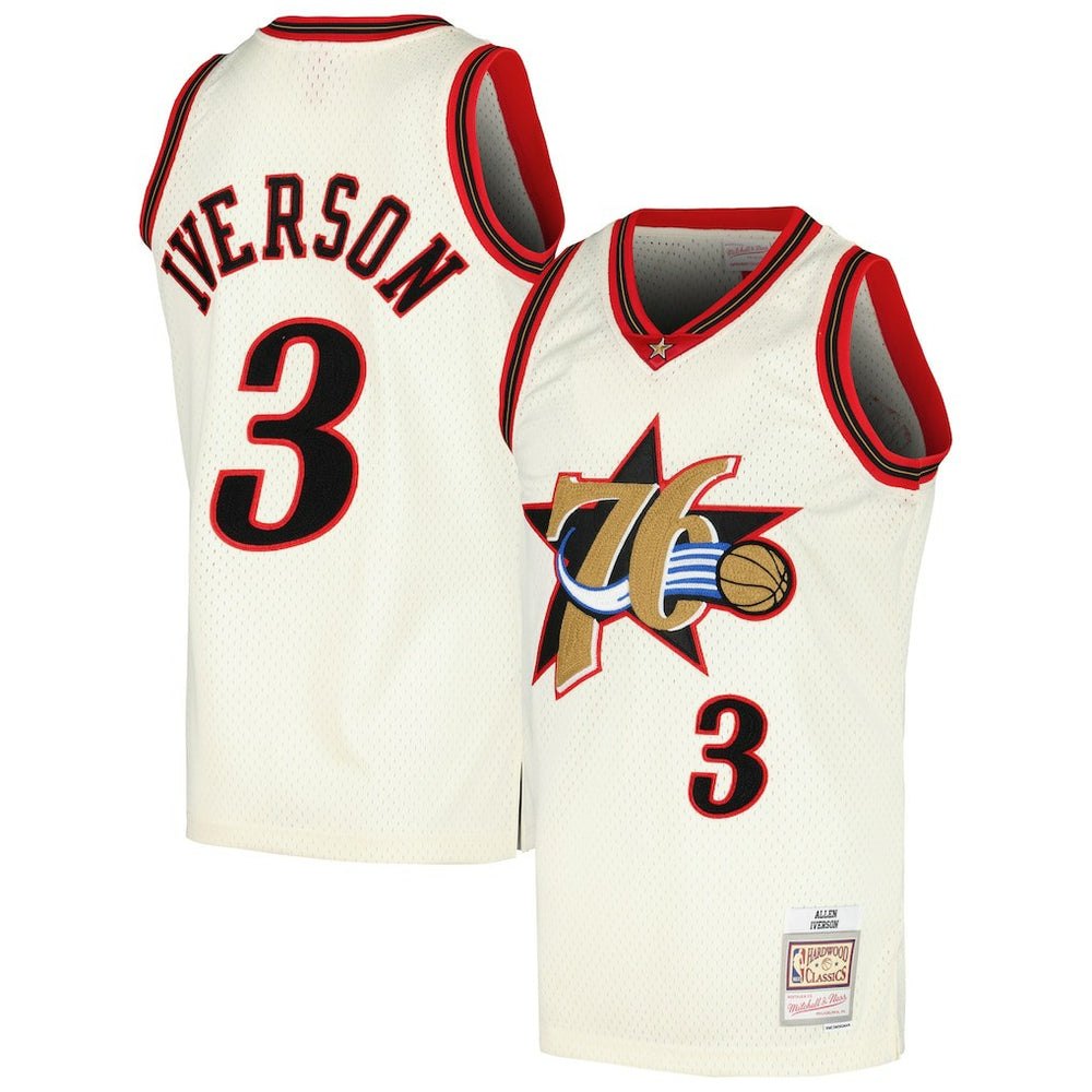 Mitchell & Ness Allen Iverson Philadelphia 76ers Chainstitch Swingman Jersey