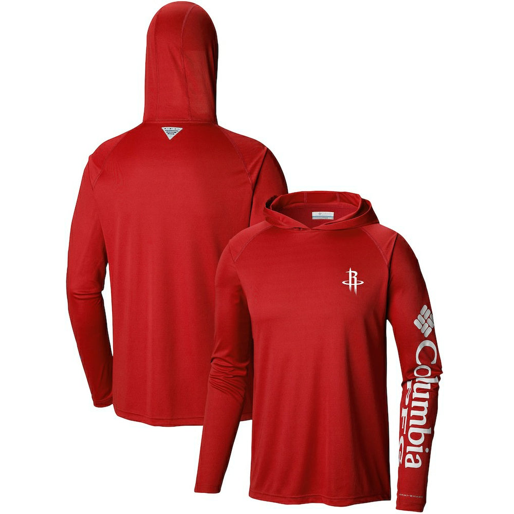 Columbia Houston Rockets Terminal Tackle Long Sleeve Hoodie T-Shirt sale