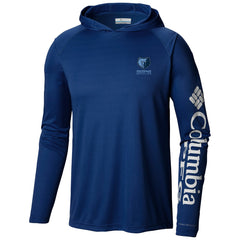 Columbia Memphis Grizzlies Terminal Tackle Long Sleeve Hoodie T-Shirt