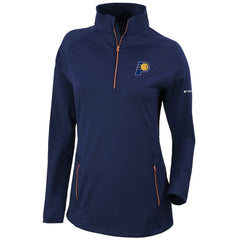 Columbia Indiana Pacers Women's Omni-Wick Outward Nine Quarter-Zip Pullover Top