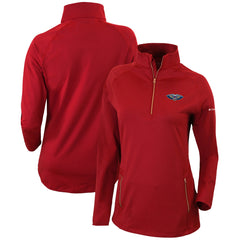 Columbia New Orleans Pelicans Women's Omni-Wick Outward Nine Quarter-Zip Pullover Top