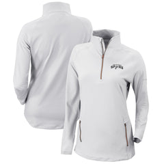 Columbia San Antonio Spurs Women's Omni-Wick Outward Nine Quarter-Zip Pullover Top