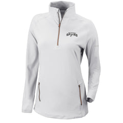 Columbia San Antonio Spurs Women's Omni-Wick Outward Nine Quarter-Zip Pullover Top