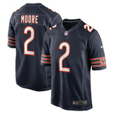 D.J. Moore Team Color Game Jersey - Chicago Bears Jerseys