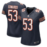 TJ Edwards Women's Game Player Jersey - Chicago Bears Jerseys
