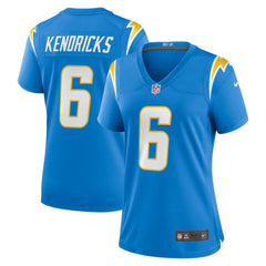 Eric Kendricks Women's Game Player Jersey - Los Angeles Chargers Jerseys