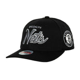 Mitchell & Ness Brooklyn Nets MVP Team Script 2.0 Stretch-Snapback Hat