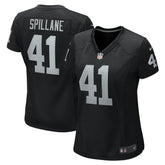 Robert Spillane Women's Game Player Jersey - Las Vegas Raiders Jerseys
