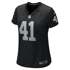 Robert Spillane Women's Game Player Jersey - Las Vegas Raiders Jerseys