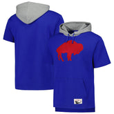 Postgame Short Sleeve Hoodie - Buffalo Bills Hoodies