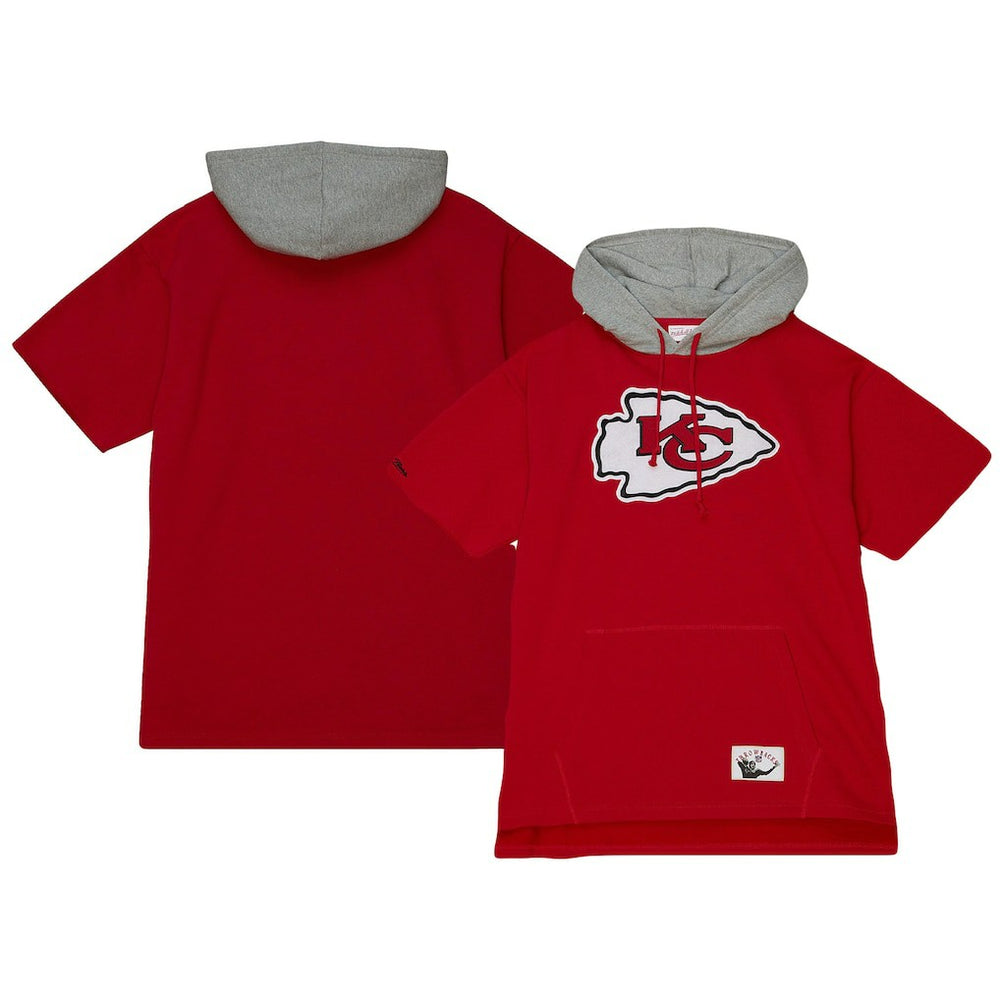 Postgame Short Sleeve Hoodie - Kansas City Chiefs Hoodies