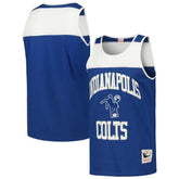 Heritage Colorblock Tank Top - Indianapolis Colts Tops