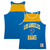 Gridiron Classics Heritage Colorblock Tank Top - Los Angeles Rams Tops