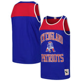 Heritage Colorblock Tank Top - New England Patriots Tops