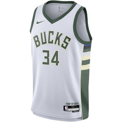 Nike Giannis Antetokounmpo Milwaukee Bucks Youth Swingman Jersey