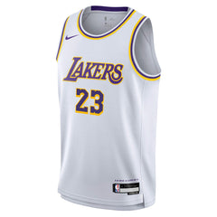 Nike LeBron James Los Angeles Lakers Youth Swingman Jersey