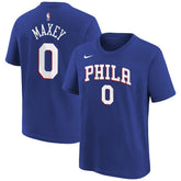 Tyrese Maxey Philadelphia 76ers Youth Icon Name & Number T-Shirt