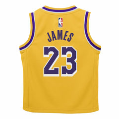 Nike LeBron James Los Angeles Lakers Preschool Dri-FIT Swingman Player Jersey