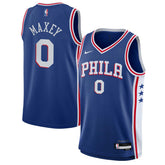 Nike Tyrese Maxey Philadelphia 76ers Youth Swingman Jersey