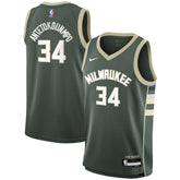 Nike Giannis Antetokounmpo Milwaukee Bucks Youth Swingman Jersey