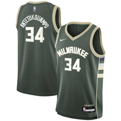 Nike Giannis Antetokounmpo Milwaukee Bucks Youth Swingman Jersey