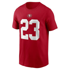 Christian McCaffrey Player Name & Number T-Shirt - San Francisco 49ers T-shirts