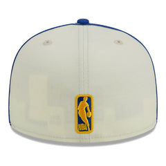 New Era Golden State Warriors Piping 2-Tone 59FIFTY Fitted Hat sale